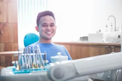 man smiling during his visit to Pocock Family Dental